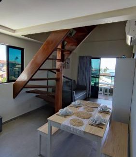 Porto de Galinhas Apartment | Oceanfront Flat Oásis Villa Del Mar with Pool & Spa