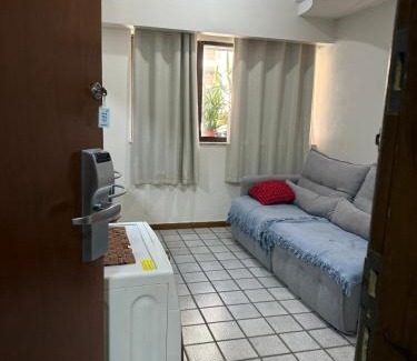 Vila Velha Apartment | Pet-Friendly Oceanfront Flat Pasárgada III with Private Pool