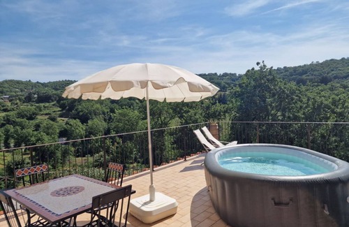Arcidosso Apartment | Scenic Flat with Panoramic Terrace on Monte Amiata