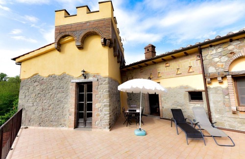 Arcidosso Apartment | Scenic Flat with Panoramic Terrace on Monte Amiata