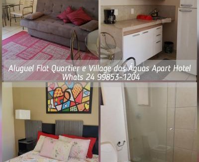 Barra do Pirai Apartment | Relax at Flats no Aldeia das Águas with Private Pool & Hot Tub