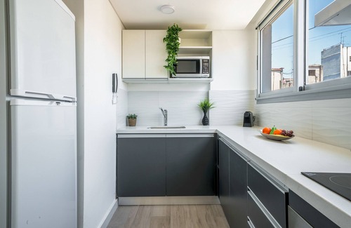 El Centro Apartment | Stylish Fliphaus + Virrey 9 F: Terrace, BBQ & Pool Access