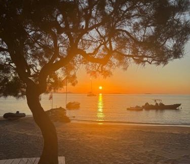 Naxos Town Apartment | Oceanfront Flisvos Beach Studios - Guest Rated 9/10