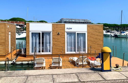 Lignano Riviera Boat Rental | Exceptional Floating Resort with Pool, Spa & Pet-Friendly Stays