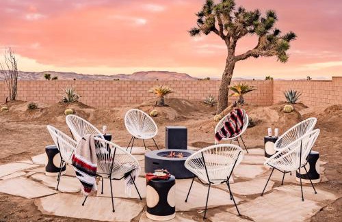 Yucca Valley House | Modern Private Desert Oasis with Pool & Bocce Ball