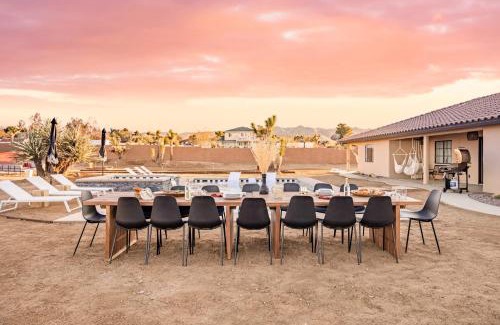 Yucca Valley House | Modern Private Desert Oasis with Pool & Bocce Ball