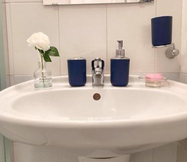 Asenovgrad Apartment | Flores Park white red rose