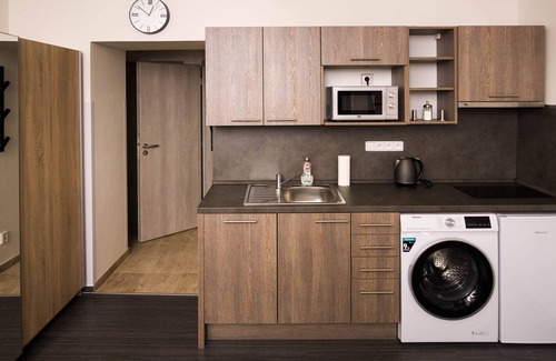 Bubenec Apartment | Comfortable Flying Bed Apartment near the Castle with Kitchen