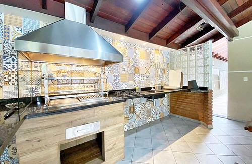 Guarutuba House | Family Retreat: 5 Suites, Solar Heated Pool & Ocean Views
