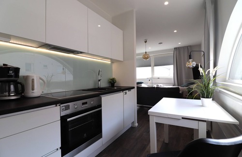 Etelainen District Apartment | Cozy Forenom Apartments in Helsinki Lauttasaari