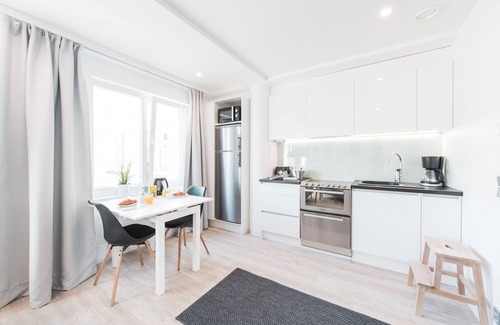 Etelainen District Apartment | Cozy Forenom Apartments in Helsinki Lauttasaari