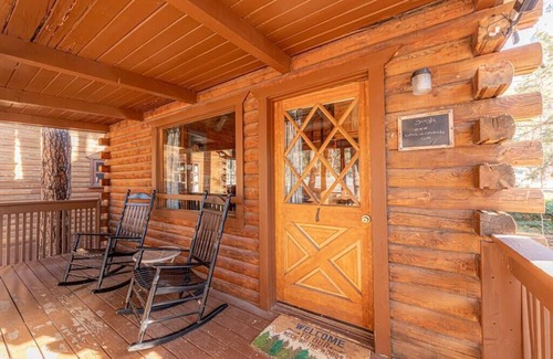 Christopher Creek Cabin | Cozy Forest Cabin 1 with Pet-Friendly Amenities