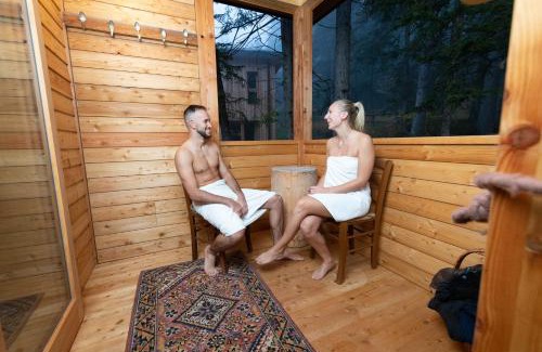Senale San Felice Ski Chalet | Forest Chalet Resort FELIZITAS: Pet-Friendly Oceanfront Retreat