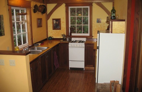 Powell River Cottage | Idyllic Forest Garden Cottage with Oceanfront Views