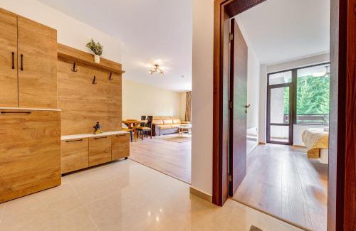 Smolyan Apartment | Forest Harmony 1BD with Balcony & Parking