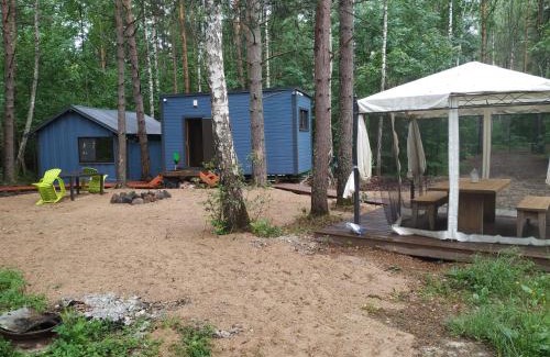 Bigaunciems House | Forest Hut: Oceanfront Retreat with Pet-Friendly Amenities