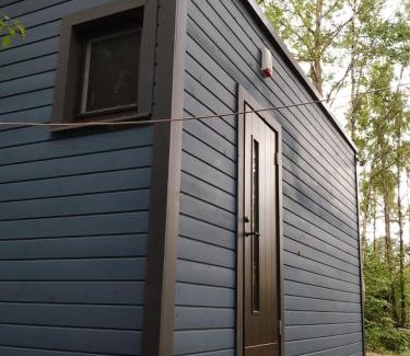Bigaunciems House | Forest Hut: Oceanfront Retreat with Pet-Friendly Amenities