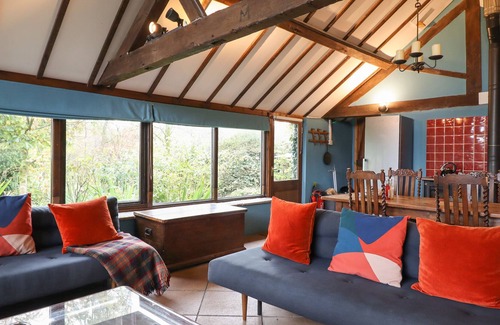 Newcastle-on-Clun Cottage | Forest View Barn: Pet-Friendly Holiday Cottage in Beguildy