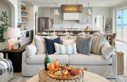 Pensacola Beach House | Unforgettable Sunsets with Private Pool & Oceanfront Views