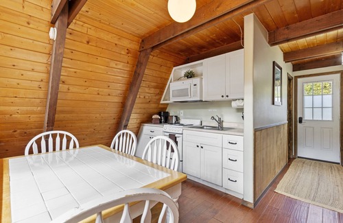 June Lake Cabin | Serene Four Seasons Cabin 1 with Scenic Forest Views