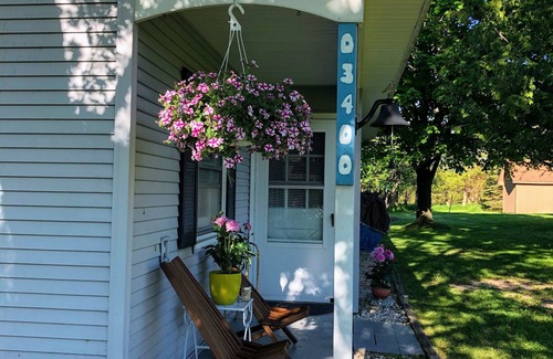 East Jordan House | Scenic Four Seasons Cottage at Ironton Shore Farms