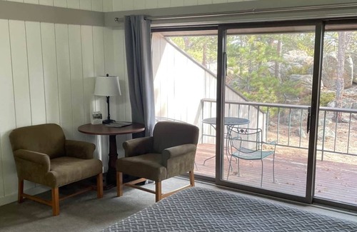 Red Feather Lakes Apartment | Fox Acres Superior King Room