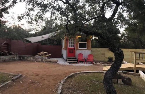 Austin Cabin | Fox Tiny Home: Gated Resort with Pool & Ocean Views