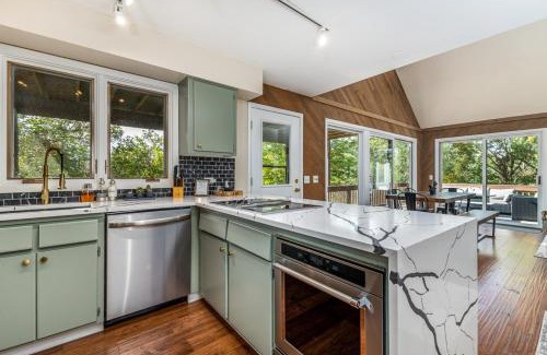 The Galena Territory House | Relax at Fox Wood Path Getaway with a Refreshing Pool