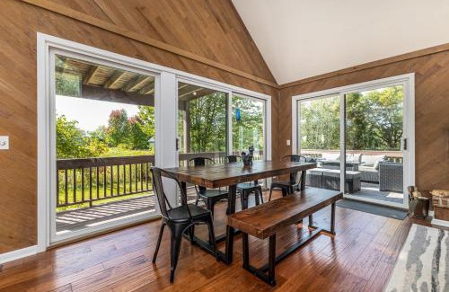 The Galena Territory House | Relax at Fox Wood Path Getaway with a Refreshing Pool
