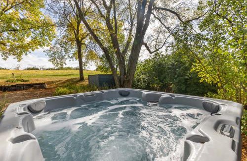 The Galena Territory House | Relax at Fox Wood Path Getaway with a Refreshing Pool