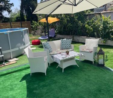 Alepou Apartment | Inviting Foxy Summer House with Pool for Your Getaway