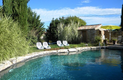 Saint-Jean-de-Maruejols-et-Avejan Cottage | Relaxing Cottages with Pool Near Barjac for Up to 4 Guests