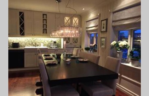 Fredrikstad Villa | Fredrikstad Wooden Villa: Ocean View & Hot Tub Retreat