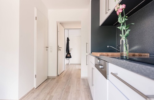 Bergisch Gladbach Apartment | Modern Hotel Near Cologne with Kitchen & Free Wifi