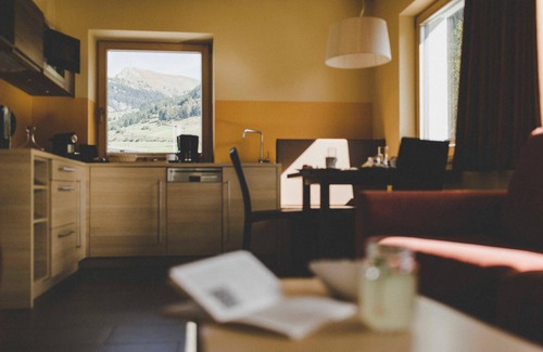 Nauders Apartment | Relaxing Retreat at Aparthotel Arabella with Pool & Spa