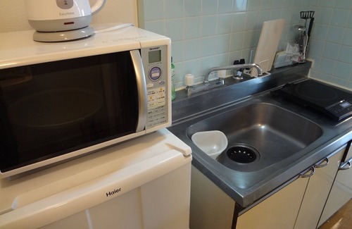 Sawara-ku Apartment | Vintage III 303: Ideal Location with Free WiFi Access