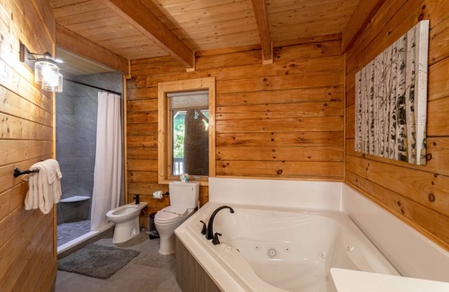 Boone Cabin | Freedom Lodge: Relaxing 5BR Retreat with Hot Tub & Pool Table