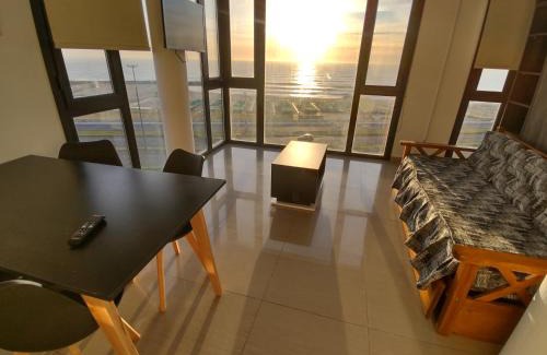 Mar del Plata Apartment | Oceanfront Retreat: Frente al Mar Charlone with Hot Tub