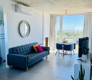 Zarate Apartment | Riverside Retreat: 9.7/10 with Pool & Ocean Views
