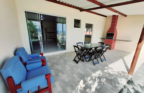 Ubatumirim House | Oceanfront Casa 42 at Praia do Estaleiro: Pet Friendly Retreat