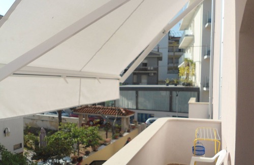 Pineto Apartment | Inviting Sea View Retreat: Pet Friendly & Spa Amenities