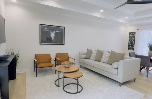 Frisco House | Top-Rated Frisco Railside Retreat: Steps from Dining & Fun