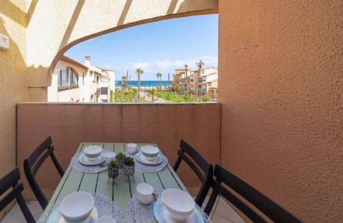 Le Barcares Apartment | Oceanfront Bliss at Front de Mer by Interhome - 10/10 Rating