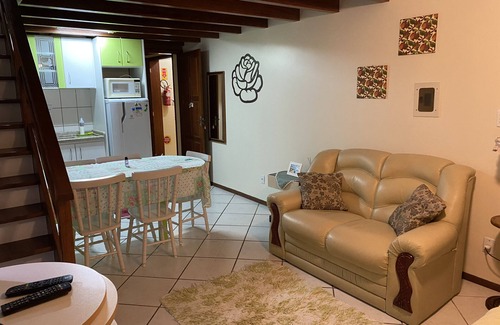 Centro Apartment | Pet-Friendly Apartment with Balcony on Garopaba's Main Street