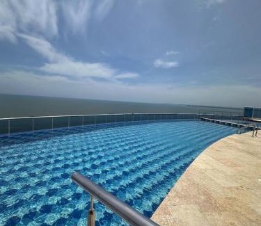 Crespo Apartment | Ocean View Penthouse in Cartagena with Private Beach