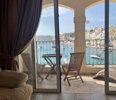 Kalkara Bed & Breakfast | Front Row Malta - Rooftop Terrace & Sea Views of Valletta & Grand Harbour