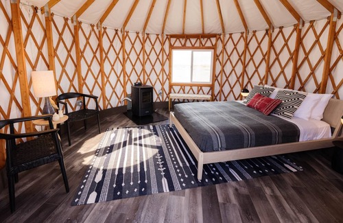 Center House | Frontier Drive-Inn | Yurt 1