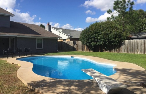 Lawton House | Spacious Ft Sill House with Private Pool and Family Amenities