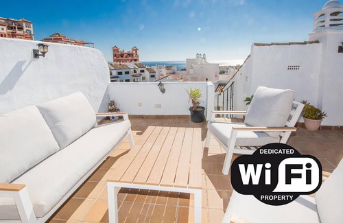 Castillo de Sabinillas Apartment | Unforgettable Stay at Fuentes de la Duquesa A323 with Pool & Spa
