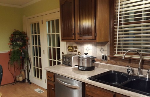 Boonville House | Steps from Missouri River: Pet-Friendly Retreat with Pool